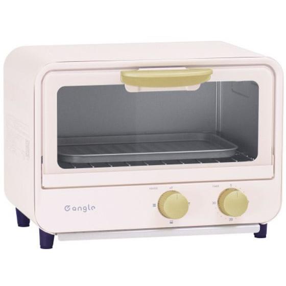 e angle オーブントースター ピンクベージュ ANGC-OTW10-A-PB オーブン