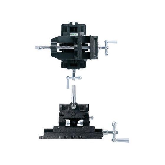 【お取り寄せ】TRUSCO クロスバイス 125mm CR-125N バイス クランプ ハンドプレス 作業用品 工具_1