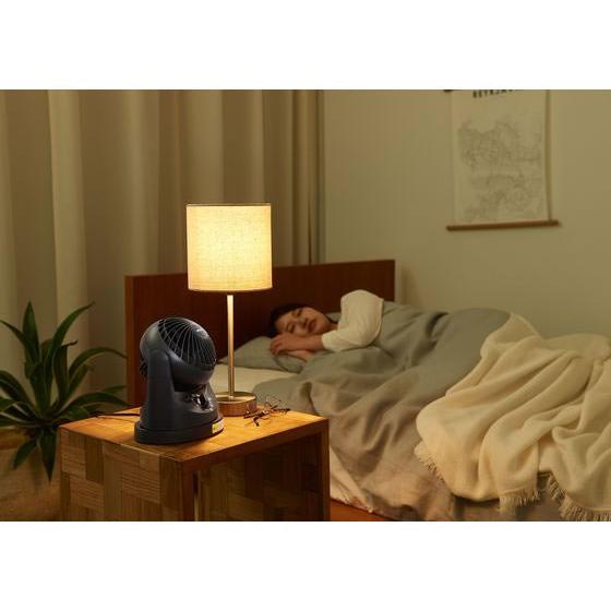 アイリスオーヤマ 卓上扇 マカロンmini ブラック TAF-MKM10-B 卓上扇風機 ポータブルファン 扇風機 サーキュレーター 空調家電 | IRIS OHYAMA | 04