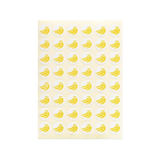 OKINA オキナ パリオシール フルーツ ばなな 48片×5枚 PS1162 カラー