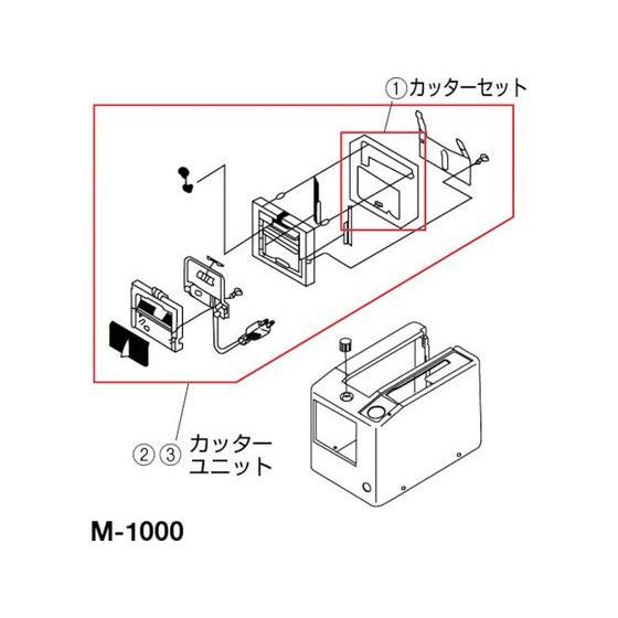 【お取り寄せ】ECT オートフィードカッターユニット S656 テープカッター ガムテープ 粘着テープ｜cocodecow｜03