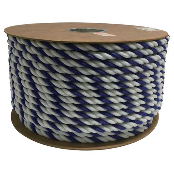 ユタカメイク ポリエチレンロープドラム巻 12mm×100m コンシロ PRE-66 ＰＥロープ 輪ゴム ひも 梱包資材