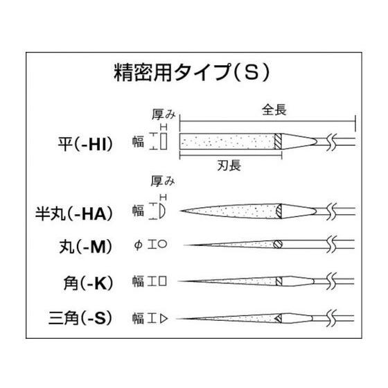【お取り寄せ】エビ 精密ダイヤヤスリ 10本組 平 S10-HI ダイヤモンドヤスリ 研削研磨用品 作業用品 工具 | S10 | 03