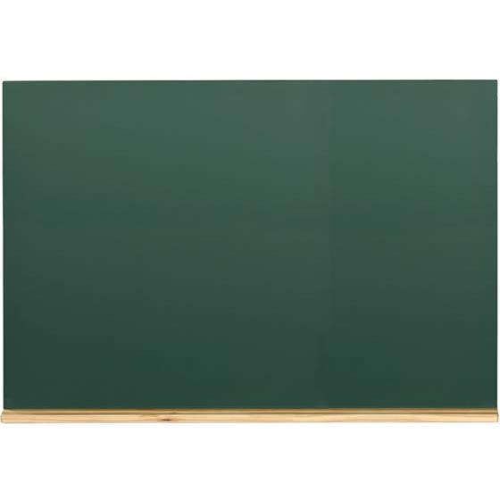 馬印 木製黒板(壁掛) 粉受けクリア塗装 600×900mm W23G  黒板 ＰＯＰ 掲示 の商品画像