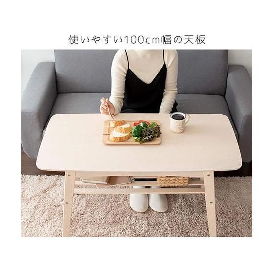 メーカー直送】宮武製作所 ソファテーブル Mouムー ブラウン CT-K600