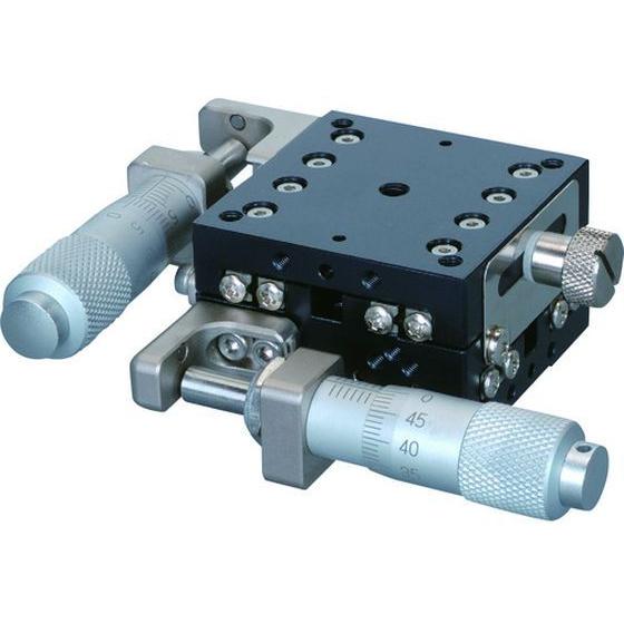 TRUSCO/高精度クロスローラステージ ×Yステージ 40×40/CRXYS4040 光学機器 ステージ 工具 実験用 小物 機材 研究用