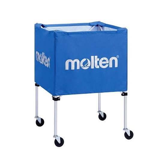 モルテン MT-BK0022B 折りたたみ式ボールカゴ（屋外用）（青・サイズ：中）Molten[MTBK0022B] 返品種別A molten（モルテン） 【お取り寄せ】モルテン 折りたたみ式ボールカゴ