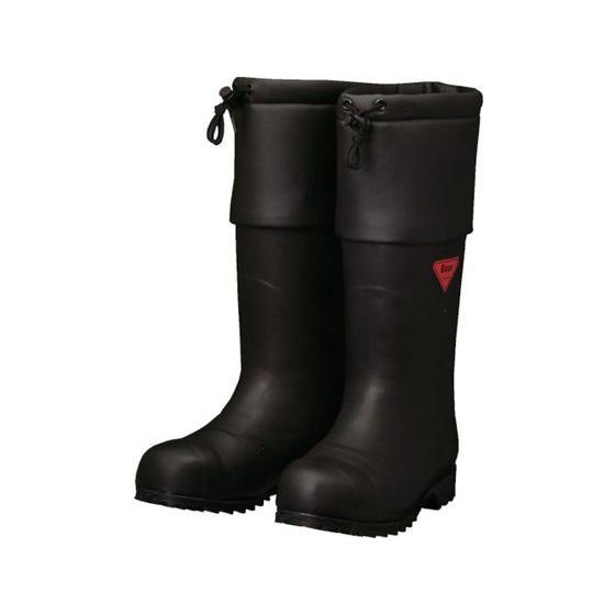 SHIBATA 防寒安全長靴セーフティベアー#1001白熊(黒）23.0 安全靴 作業靴 安全保護具 作業