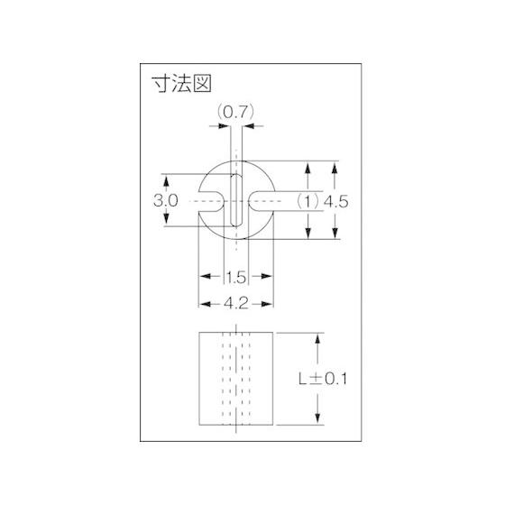 品川商工 LEDスペーサー LH-5シリーズ LH510T khxv5rg お取り寄せ】品川商工 LEDスペーサー LH-5シリーズ (100個入) 全長5.0
