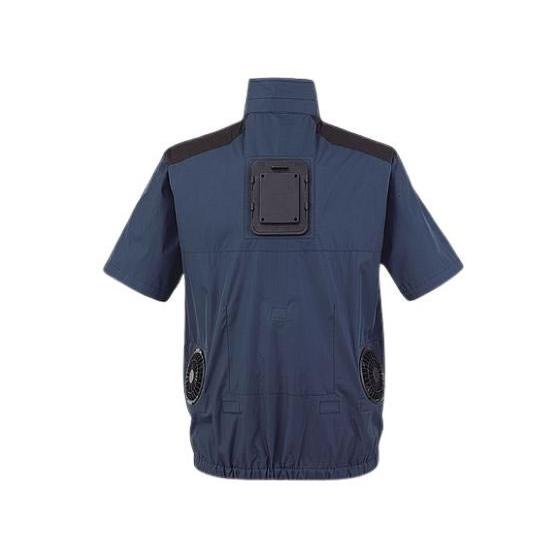 お取り寄せ】ビッグボーン 冷蔵服2026半袖ジャケット ネイビー F TH614