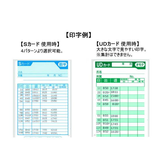 マックス（MAX） 電波時計付タイムレコーダ ER-110SUWブラック ER90721