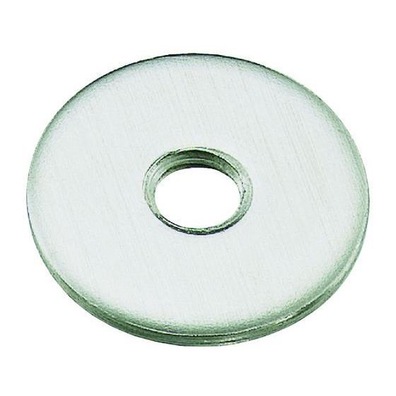 【お取り寄せ】水本 ステンレス ねじ付座金 M-6 B-1648 ワイヤークリップ アイボルト アイナット 物流 作業 | 