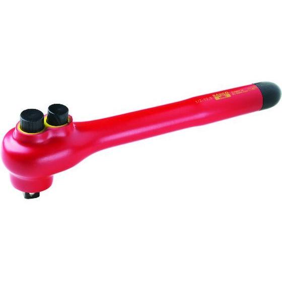 【お取り寄せ】バーコ 1000V絶縁仕様ラチェット1／2 8150-1 2V レンチ スパナ 絶縁 防爆 絶縁工具 作業用品 工具