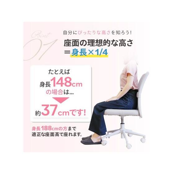 【メーカー直送】Netforce クロレチェア 肘なし ライトブルー オフィスチェア【代引不可】【お客様組立】 |  | 02