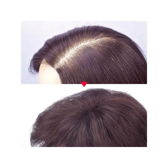 【メーカー直送】ファミリー・ライフ 人毛100% 大きめヘアピース 自然色 a3111410【代引不可】ヘア ヘアケア