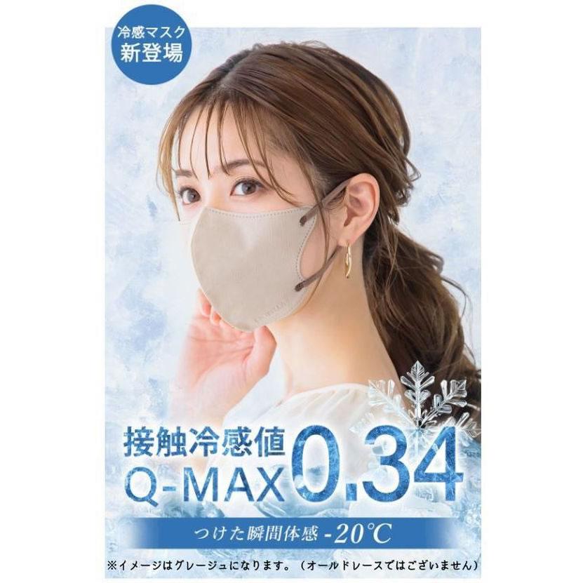 CICIBELLA La Bella CICIBELLA 3D冷感マスク オールドレース 30枚入