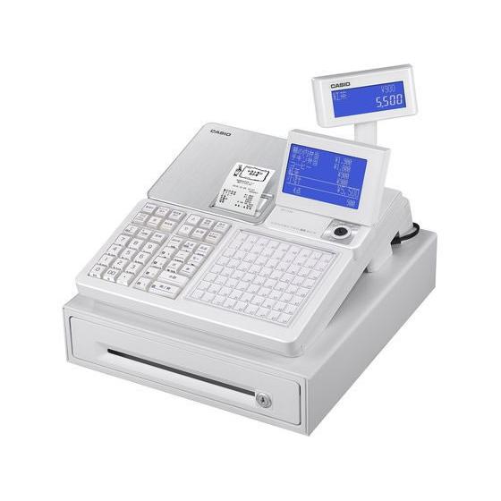 CASIO カシオ 電子レジスター4部門 ホワイト SR-C550-EX-4SWE  