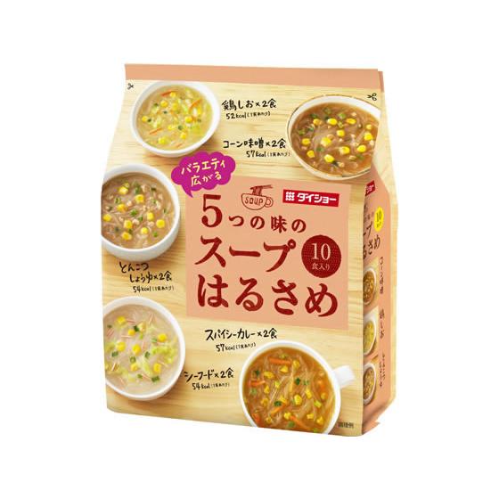 ダイショー バラエティ広がる5つの味のスープはるさめ 10食 スープ春雨