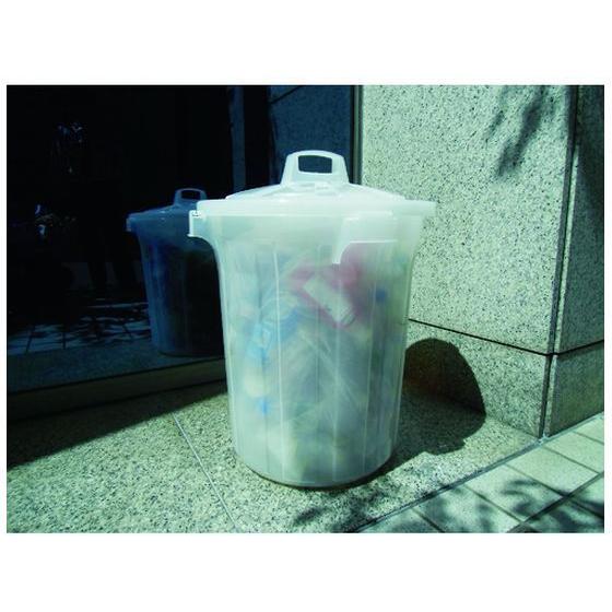 【お取り寄せ】TRUSCO 半透明PPペール丸型90L TPTM-90 ゴミ箱 ゴミ袋 ゴミ箱 掃除 洗剤 清掃｜cocodecow｜02