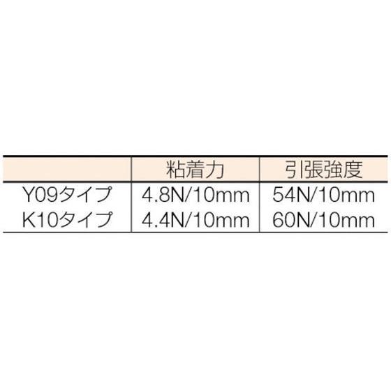 パイオラン 梱包用コアレステープ (30巻入) K-10-CL-50CORELESS - 3