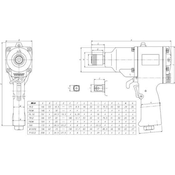 VESSEL（ベッセル） 【お取り寄せ】ベッセル 衝撃式 エアードライバー