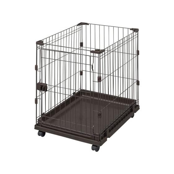 【メーカー直送】アイリスオーヤマ コンビネーションサークル 47×65×65 ウォールナット【代引不可】【お客様組立】サークル 犬 ドッグ用 ペット お散歩（Yahoo!・ココデカウ）