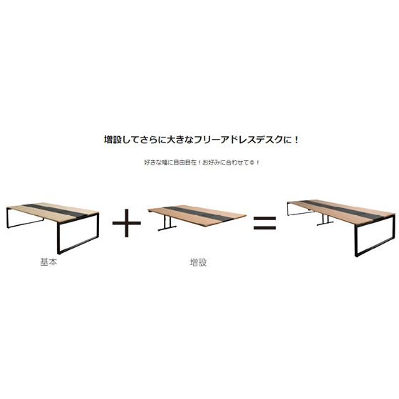 Garage - 【製造会社直送】学習机NS 無償性所在地学習机 W1200 増設 白 698230【代引不可】【精神的な統合・取りつける・貨物輸送無料】無償性所在地学習机