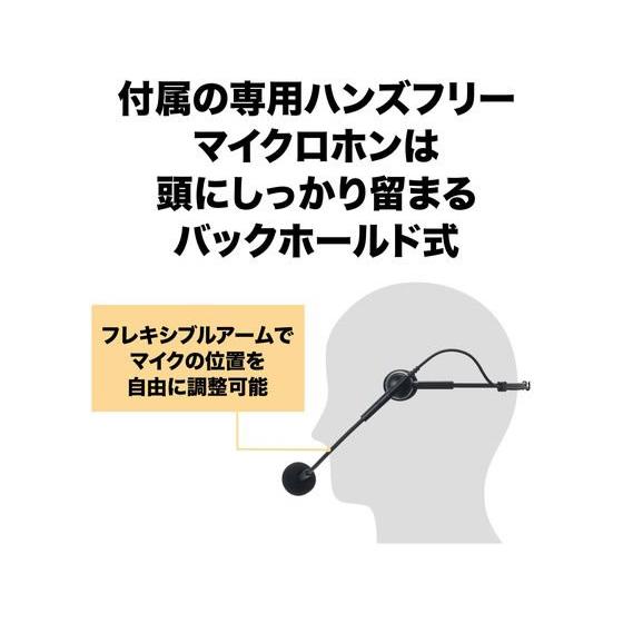 【お取り寄せ】オーディオテクニカ ハンズフリー拡声器 ATP-SP303 拡声器 マイク オーディオ ヘッドホン テレビ 家電_2