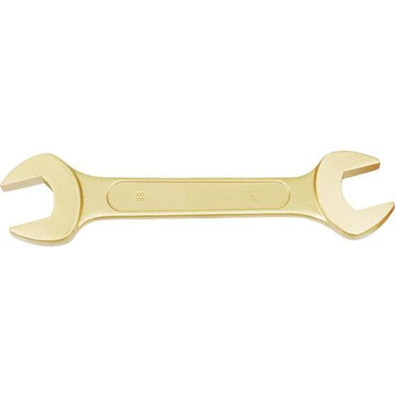 バーコ 防爆両口スパナ 二面幅寸法27×32 全長255 NS006-2バーコ 防爆両口スパナ 二面幅寸法27×32 全長255 NS006-2732