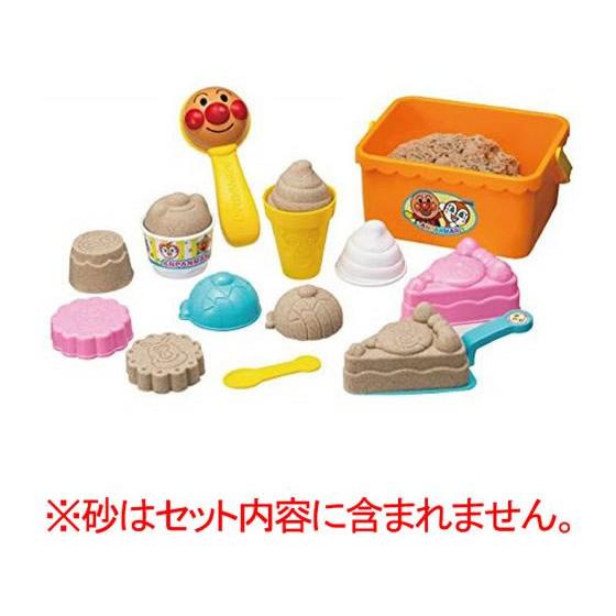 【お取り寄せ】アンパンマン お砂で遊ぼう! デザートセット アンパンマン キャラクター玩具 おもちゃ ホビー ゲーム 誕プレ | 