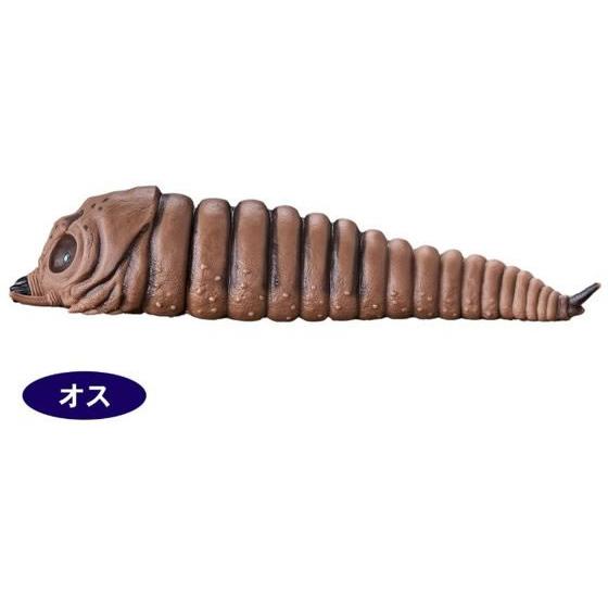 バンダイ ムービーモンスターシリーズ モスラ幼虫 (2003) 双子セット