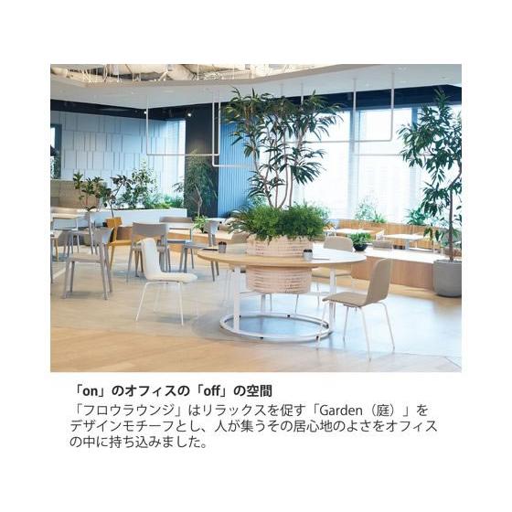 【メーカー直送】イトーキ フロウラウンジ プラントボックス スタンダード ステンレストレー付 ホワイト【代引不可】【組立・設置・送料無料】