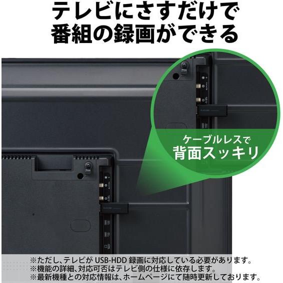 ELECOM（エレコム） 外付けSSD 500GB キャップ式 ブラック ESD