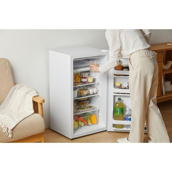 お取り寄せ】アイリスオーヤマ 冷蔵庫 93L ホワイト IRJD-9B-W 冷凍庫