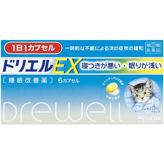 699円 特価商品 第 2 類医薬品 薬 エスエス製薬 ドリエルex 6カプセル