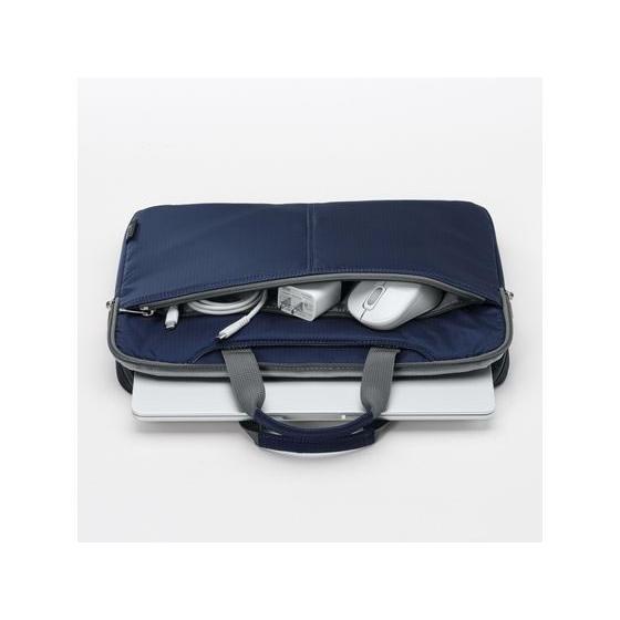 【お取り寄せ】サンワサプライ 高機能PCインナーケース(11.6型・ネイビー) IN-SN1101NV スリーブ インナーバッグ ＰＣ パソコン 家電 | SANWA SUPPLY | 01