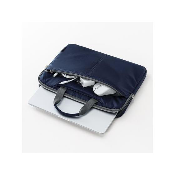 【お取り寄せ】サンワサプライ 高機能PCインナーケース(11.6型・ネイビー) IN-SN1101NV スリーブ インナーバッグ ＰＣ パソコン 家電 | SANWA SUPPLY | 04