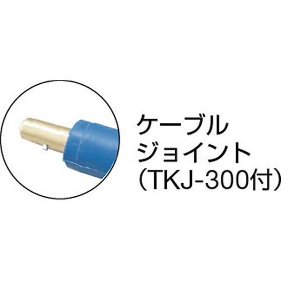 【お取り寄せ】TRUSCO キャブタイヤケーブル 2次側 ジョイント付 10m TWC-3810WJ 溶接ケーブル 接続ジョイント 溶接 潤滑 接着 補修｜cocodecow｜02