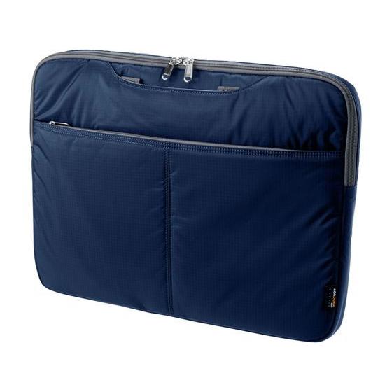 【お取り寄せ】サンワサプライ 高機能PCインナーケース(15.6型・ネイビー) IN-SN1501NV スリーブ インナーバッグ ＰＣ パソコン 家電 | SANWA SUPPLY