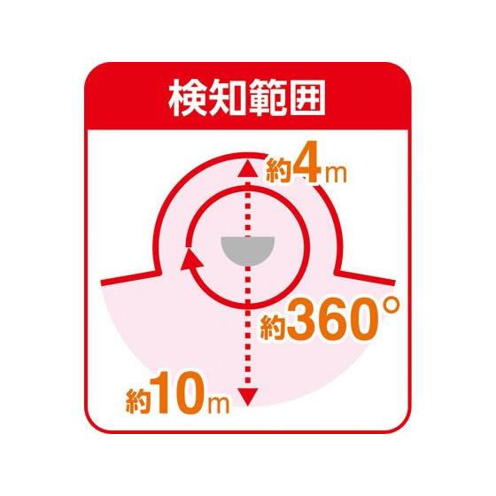 【お取り寄せ】朝日電器 AC センサーライト ESL-ST1203AC | 朝日電器 | 01