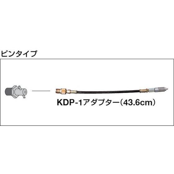 【お取り寄せ】マクノート 延長チューブ43.6cm KDP-1 グリスガン 油用注入器 スプレー オイル グリース 潤滑 接着 補修 溶接の画像