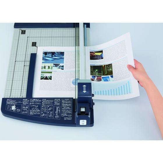 KOKUYO（コクヨ） ペーパーカッターロータリー式 60枚切 チタン加工刃