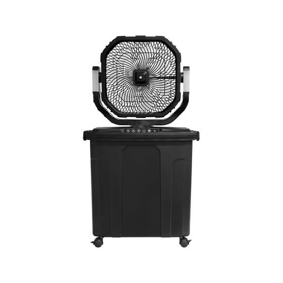 サクセスアジア 充電式ミストファン 20L SMF-701BK 扇風機