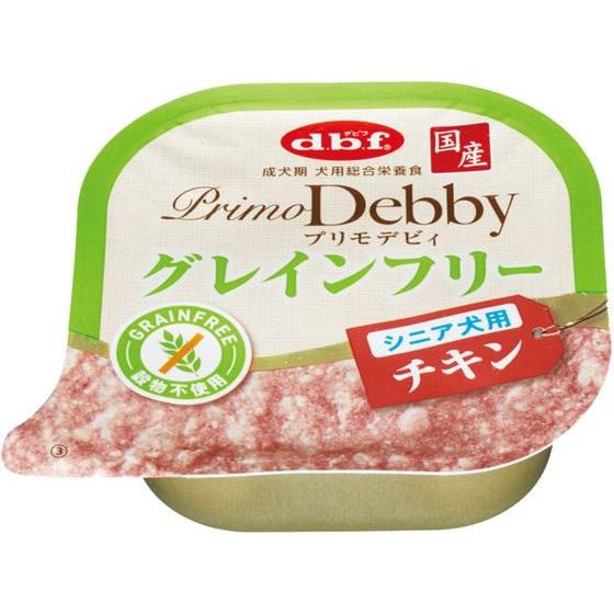 【お取り寄せ】デビフペット プリモデビィ グレインフリー シニア犬用 チキン 95g 1141 ウェットフード 犬 ペット ドッグフード | デビフペット