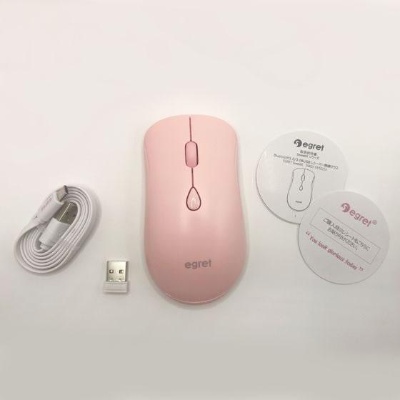 ビジネスハーモニー EGRET 充電式静音マウス SweetiE EM23-S3 マウス キーボード 入力機器 パソコン 家電 | egret | 02