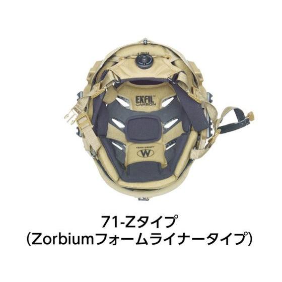 TEAMWENDY　Exfil　カーボンヘルメット　Zorbiumフォームライナ