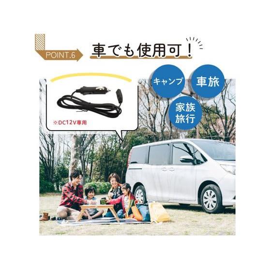 THANKO 自分専用おとしずか冷温庫 10L TKTE24SWH ポータブル冷蔵庫 冷温庫 冷蔵庫 冷凍庫 キッチン家電の画像