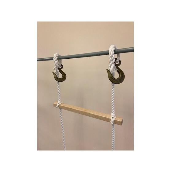 ココデカウ高木 避難用縄梯子12mm×7m 29-0102 贅沢