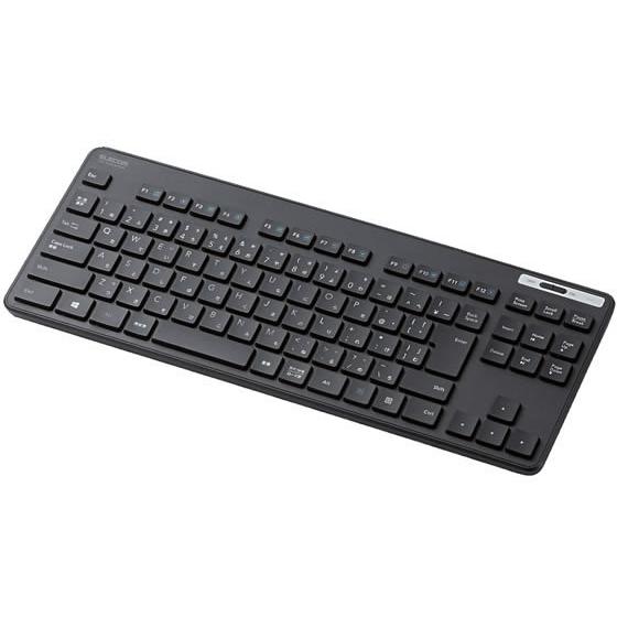 エレコム 無線キーボード コンパクト 薄型 メンブレン Tk Fdm109tbk Y ココデカウ 通販 Yahoo ショッピング