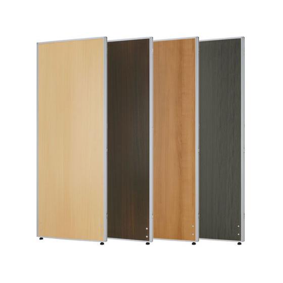 カグクロ/アストロ メラミンパーティション H1600×W600 木目 ローズ スクリーン パーティション 間仕切り